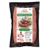 CAPITAL FINE MEATS - Mild Italian Sausage, 450 Gram