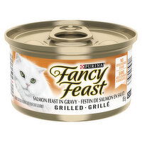 Purina - Fancy Feast Grilled Salmon Feast in Gravy, Wet Cat Food, 85 Gram