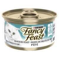 Purina - Fancy Feast Pate Seafood Feast, Wet Cat Food, 85 Gram