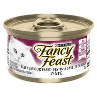 Purina - Fancy Feast Pate Beef Flavour Feast, Wet Cat Food, 85 Gram