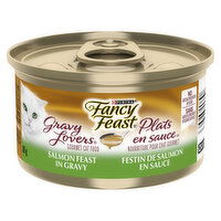 Purina - Gravy Lovers Salmon Feast in Seared Salmon Flavour Gravy, Wet Cat Food 85 g