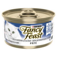 Purina - P Ocean Whitefish & Tuna Feast, Wet Cat Food 85 g, 85 Gram