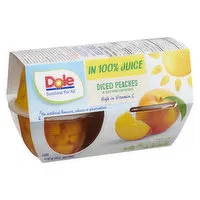 Dole - Diced Peaches Fruit Cups