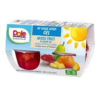 Dole - Mixed Fruit in Cherry Gel, 4 Each