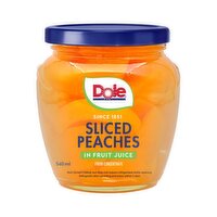 Dole - Sliced Peaches In Fruit Juice, 540 Millilitre