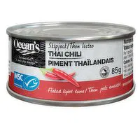 Ocean's - Flaked Light Tuna, Skipjack Thai Chili, 85 Gram