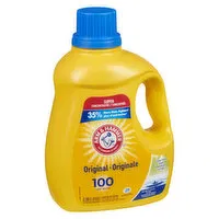 Arm And Hammer - Liquid Laundry Detergent, Original Clean Fresh Scent, 2.96 Litre