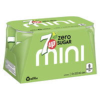 7UP - Zero Sugar, 6 Each