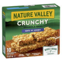 NATURE VALLEY - Crunchy Granola Bars, Oats 'N' Honey, 10 Each