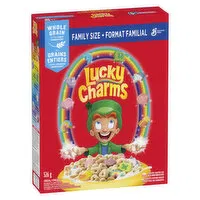 General Mills - Lucky Charms Cereal, Family Size, 526 Gram