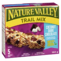 NATURE VALLEY - Chewy Granola Bars, Trail Mix Coconut Dark Chocolate