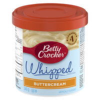 Betty Crocker - Whipped Frosting Buttercream, 340 Gram