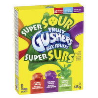 General Mills - Super Sour Variety Pack  Fruit Flavoured Snacks,368 g., 138 Gram