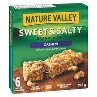 NATURE VALLEY - Granola Bars - Sweet & Salty Cashew