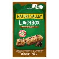 Nature Valley - Lunch Box Granola Bars, Double Chocolate. 28 Pack, 728 Gram