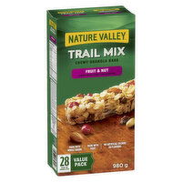 Nature Valley - Trail Mix Chewy Granola Bars, Fruit & Nut Value Pack, 28 Each