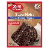 Betty Crocker - Super Moist Devil's Food Cake Mix, 375 Gram