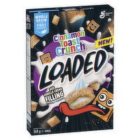 General Mills - Cinnamon Toast Crunch Cereal, Loaded, 368 Gram