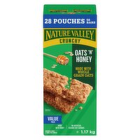 Nature Valley - Crunchy Oats 'N' Honey Granola Bars. 25 Pack, 1.17 Kilogram
