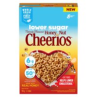 General Mills - Lower Sugar Honey Nut Cheerios, 416 Gram