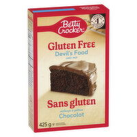 Betty Crocker - Devil's Food Chocolate Gluten Free Cake Mix, 425 Gram