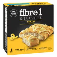 General Mills - Fibre 1 Delights - Lemon, 5 Each