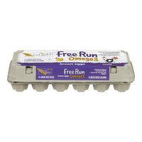 Island Gold - Free Run Large Brown Eggs Omega 3, 12 Each