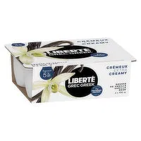 Liberte - Greek Yogurt Vanilla Bean 5% M.F., 4 Each