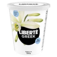 Liberte - Greek Vanilla 2% Yogurt, 750 Gram