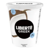 Liberte - Greek Yogurt, Coconut 2% M.F, 750 Gram