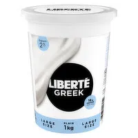 Liberte - Greek 2% Plain Yogurt, 1 Kilogram