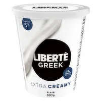 Liberte - Greek Yogurt Extra Creamy Plain 5% M.F.