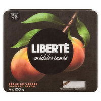 Liberte - Mediterranee Yogurt Peach, 400 Gram