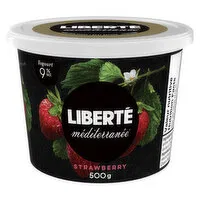 Liberte - Mediterranee Yogurt Strawberry Flavor 9%M.F., 500 Gram