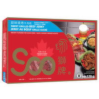 Soo - Sweet Grilled Beef Jerky- Sliced, 170 Gram