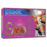 Soo - Spicy Grilled Pork Jerky- Sliced, 170 Gram