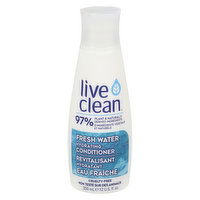 Live Clean - Moisturizing Conditioner - Fresh Water, 350 Millilitre