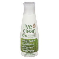 Live Clean - Green Earth Conditioner - Invigorating, 350 Millilitre