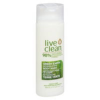 Live Clean - Green Earth Invigorating Body Wash - Eucalyptus, 500 Millilitre