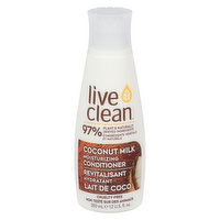 Live Clean - Moisturizing Conditioner - Coconut Milk, 350 Millilitre