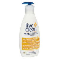 Live Clean - Body Lotion Shea & Coconut