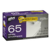 Hilroy - Press it Seal it White Envelopes   No.8