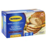 Butterball - Boneless Turkey Roast, White & Dark