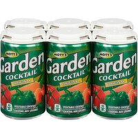 Mott's - Garden Cocktail, 213 mL Cans, 6 Each