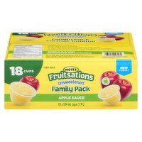 MOTTS - Fruitsations Unsweetened Apple Sauce, Family Pack, 18 Each