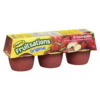 MOTTS - Fruitsations Original Strawberry Apple Sauce, 6 Each