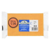 Faith Farms - Cheddar Cheese Medium, 340 Gram