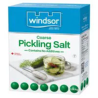 Windsor - Pickling Salt (Coarse), 1.36 Kilogram