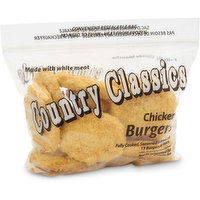 Country Classic - Chicken Burgers, 1.36 Kilogram