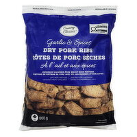 Country Classics - Dry Garlic Pork Ribs, 800 Gram